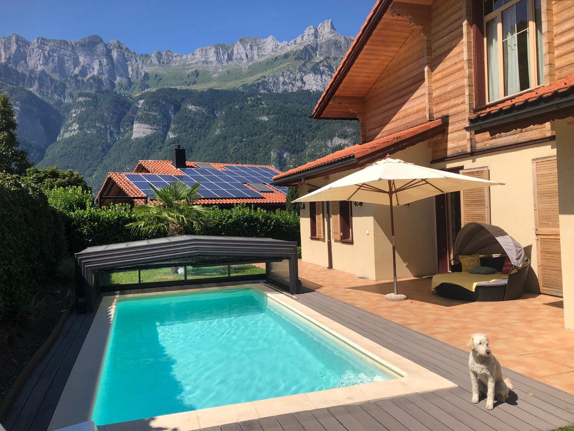 Doodle'S Amazing Chalet -Walensee - Flumserberg - Churfirsten - Heidiland - Pool - Sauna Mols Eksteriør bilde